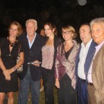 nella foto: Margherita Buy, Giorfio Fazzini, Claudia Gerini, la ricercatrice Nicoletta Landsberger, Silvio Orlando ed il Dottor Giorgio Pini.